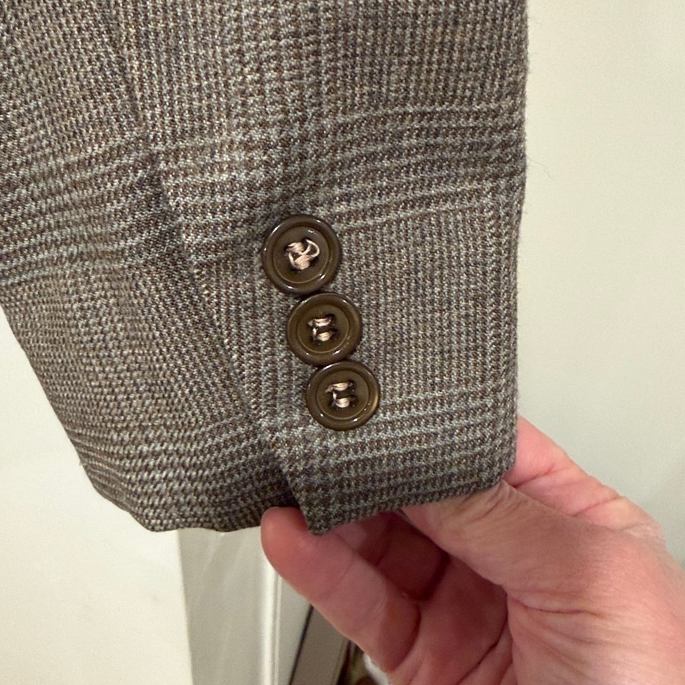 Vintage Harve Bernard women’s 100% wool blazer size 14 - Picture 6 of 9